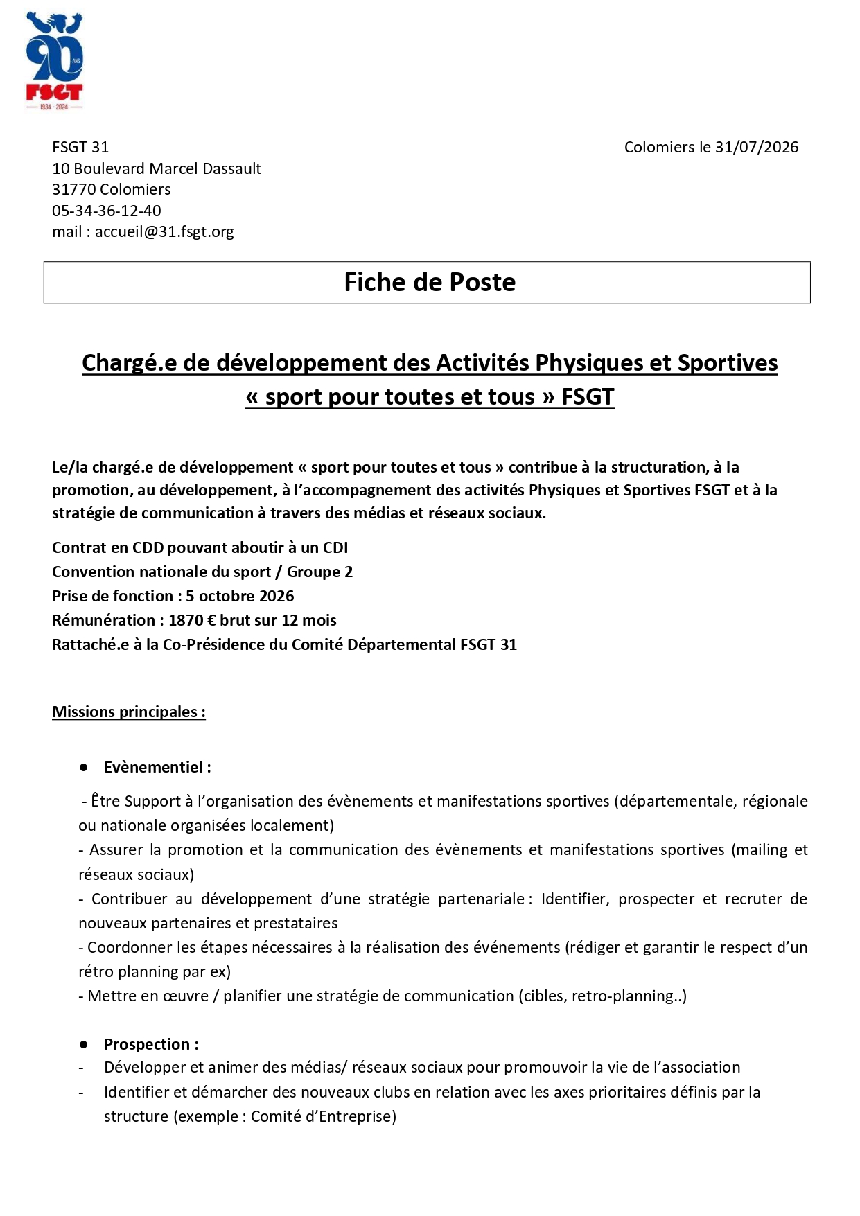 Fiche de Poste Charge de dev 2026 VF page 0001